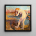 Paesaggio con Donna Nuda - Henrik Schouboe — quadro incorniciato alla parete