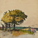 Paesaggio con alberi nei campi - Firenze Est — vista dell’opera