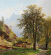 Paesaggio con edifici agricoli - Carl Hasch — vista dell’opera