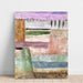 Riproduzione del dipinto Paesaggio con pioppi - Paul Klee