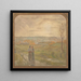 Paesaggio con una coppia che cammina - Jean Joseph Enders — quadro incorniciato alla parete