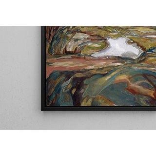Paysage côtier - Edvard Munch | Reproduction Tableau Décoration murale affiche copie