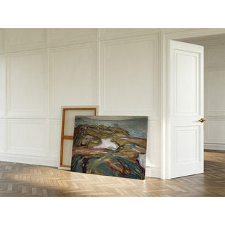Paysage côtier - Edvard Munch | Reproduction Tableau Décoration murale affiche copie