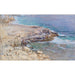 Riproduzione del dipinto Paesaggio costiero roccioso - Alfred Zoff