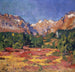 Paesaggio autunnale nella valle di Maroz con Piz Duan e Gletscherhorn - Giovanni Giacometti — vista dell’opera