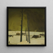 Paesaggio invernale - Constant Permeke — quadro incorniciato alla parete