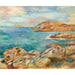 Riproduzione del dipinto Paesaggio di Costa sul Mare - Pierre-Auguste Renoir