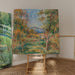 Riproduzione del dipinto Paesaggio di Cagnes - Pierre-Auguste Renoir