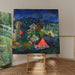 Riproduzione del dipinto Paesaggio di Saadjärv - Konrad Mägi