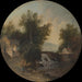 Paesaggio del sud con escursionisti - Louis Bélanger — ambientato in un interno