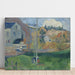 Riproduzione del dipinto Paesaggio in Bretagna, Le Moulin de David - Paul Gauguin