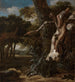 Paesaggio boschivo con un faggio colpito da un fulmine - Jan Van Kessel l'Aîné — vista dell’opera