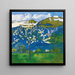 Paesaggio primaverile - Max Buri — quadro incorniciato alla parete
