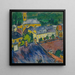 Paesaggio urbano - Sándor Galimberti — quadro incorniciato alla parete