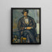 Riproduzione del dipinto Paesano seduto - Paul Cézanne