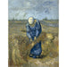 Riproduzione del dipinto Paesano che collega delle gerbe (Dopo Millet) - Vincent van Gogh