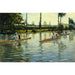 Riproduzione del dipinto Périssoires sur l'Yerres - Gustave Caillebotte
