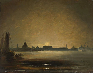 Peder Balke - Dresden in Moonlight.webp