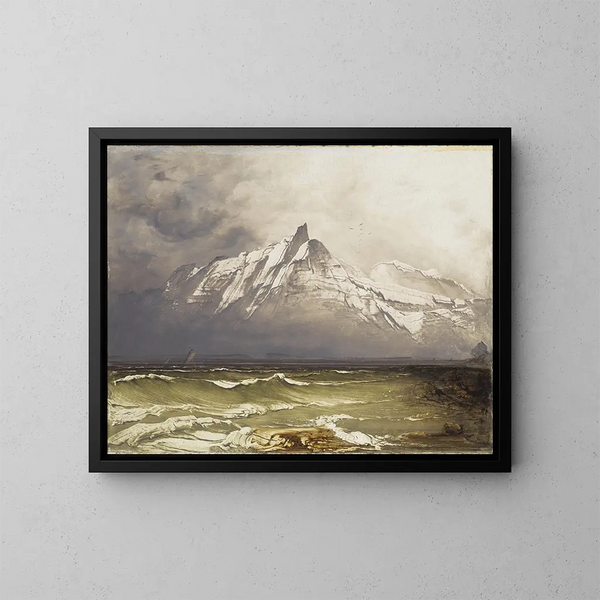 Du Nordland - Peder Balke — quadro incorniciato alla parete