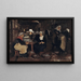 Una conserviera di sardine a Concarneau - Peder Severin Krøyer — quadro incorniciato alla parete
