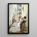 Une rue à Torello Italie - Peder Severin Krøyer — quadro incorniciato alla parete