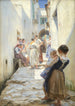 Une rue à Torello Italie - Peder Severin Krøyer — vista dell’opera