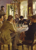Déjeuner d'artistes à l'hôtel Brøndums - Peder Severin Krøyer — vista dell’opera