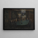 Interno - Peder Severin Krøyer — quadro incorniciato alla parete