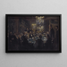 Schizzo di composizione per una riunione all'Accademia delle Scienze - Peder Severin Krøyer — quadro incorniciato alla parete