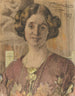 Ritratto di donna probabilmente Anna Vilhelmine Johanne Dorthea Halberg sposò Bjørner più tardi Larsen - Peder Severin Krøyer — vista dell’opera