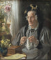 Ritratto della presidente della conferenza, S. A. Casse f. Engelbreth - Peder Severin Krøyer — vista dell’opera