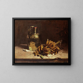 Banane e metallo - Pedro Alexandrino Borges — quadro incorniciato alla parete
