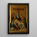 Piéta - Pedro Berruguete — quadro incorniciato alla parete