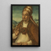 Portrait du pape Sixte IV della Rovere - Pedro Berruguete — quadro incorniciato alla parete