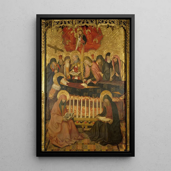 Dormition de la Vierge - Pedro García de Benavarre — quadro incorniciato alla parete