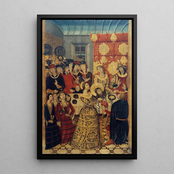 Le banquet d'Hérode - Pedro García de Benavarre — quadro incorniciato alla parete