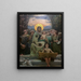 Stella del mattino - Pedro Sáenz — quadro incorniciato alla parete