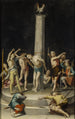 Flagellation du Christ - Pedro de Campaña — quadro incorniciato alla parete