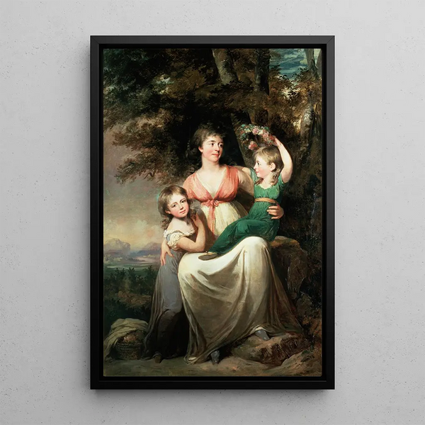 Studio di un salice - Pehr Gustaf von Heideken — quadro incorniciato alla parete