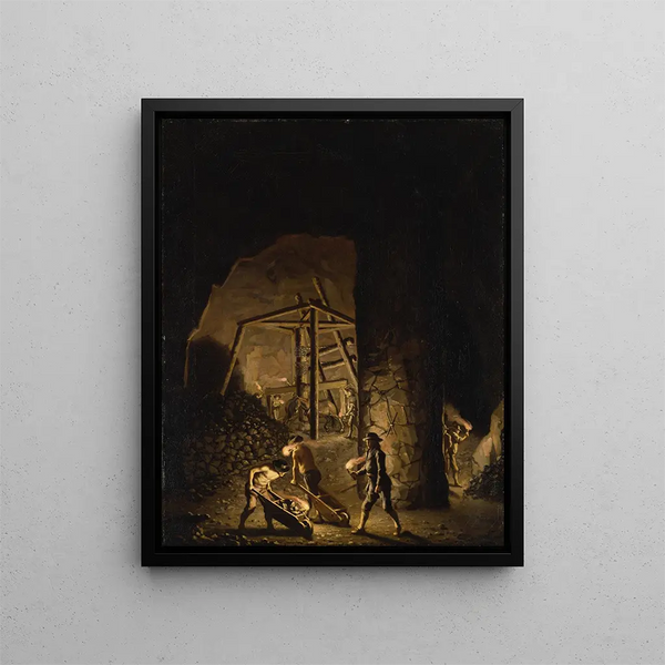 Pehr Hillestrm - Gallery in Falun Copper Mine.webp