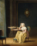 Il filatore di lana - Pehr Hilleström — vista dell’opera