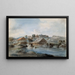 Vista dalla segheria di Bernshammar - Pehr Nordquist — quadro incorniciato alla parete