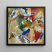 con centro verde - Wassily Kandinsky — quadro incorniciato alla parete