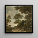 murale di un paesaggio olandese con un sentiero di sabbia - Jurriaan Andriessen — quadro incorniciato alla parete