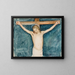 Crocifissione - Pekka Halonen — quadro incorniciato alla parete