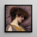 Pensées Lointaines - John William Godward — quadro incorniciato alla parete