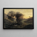 La vallée des peintres, Carolles - Per Ekström — quadro incorniciato alla parete