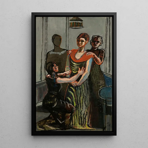 Voyante - Per Krohg — quadro incorniciato alla parete