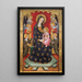 Vierge des Anges - Pere Serra — quadro incorniciato alla parete