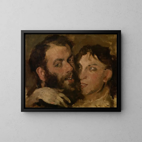 Riconciliazione - Pericles Pantazis — quadro incorniciato alla parete